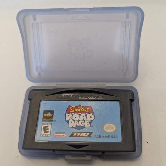 🚖 The Simpsons Road Rage – Game Boy Advance – Tested and Working 🚖 - Picture 1 of 1